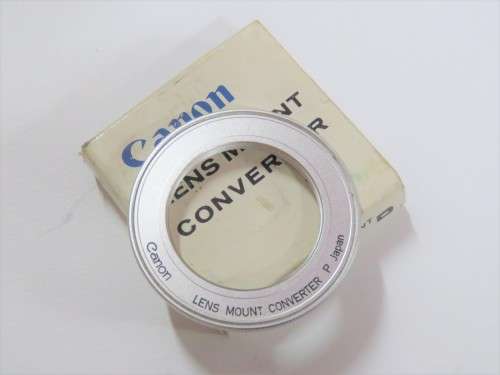 Vintage Canon Lens mount converter P in box