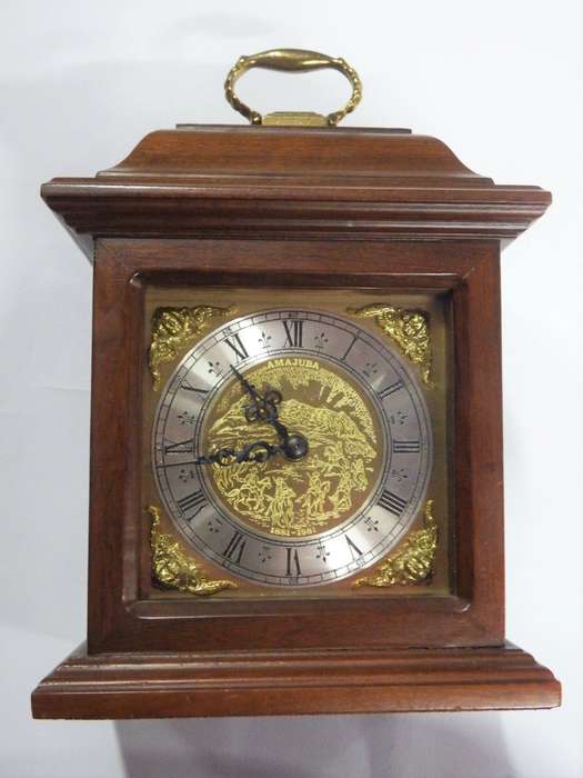 1881-1981 Amajuba Centenary mantel clock - Slag van Majuba - Working - Very unique piece