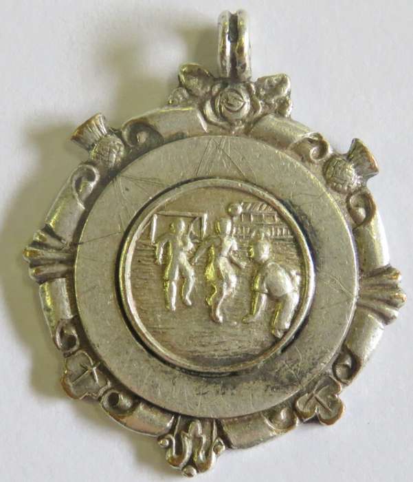 M.F.A. 1962 Football medallion / pendant