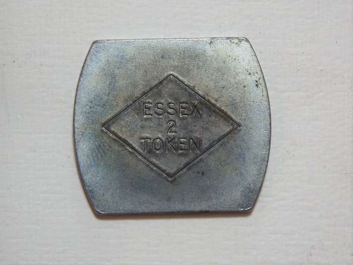 Essex 2 token (for car wash) MSCWT 300-B