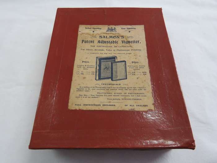 Salmon`s Patent Adjustable Vignetter - ± 1896 - In excellent condition