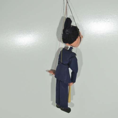 Pelham Puppets SM Policeman marionette in box