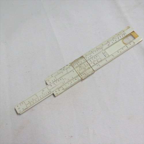 Aristo Rietz vintage slide ruler in leather case