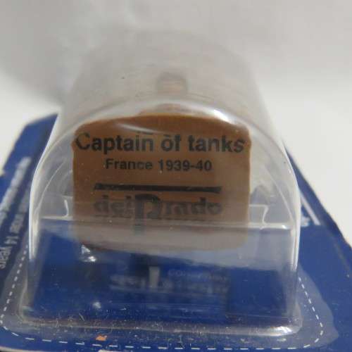 DelPrado 1939-40 France Captain of tanks lead soldier - Still sealed