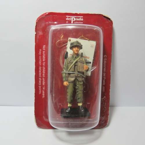 DelPrado 1944 Canada Royal Winnipeg Rifles Sergeant lead soldier - Still sealed