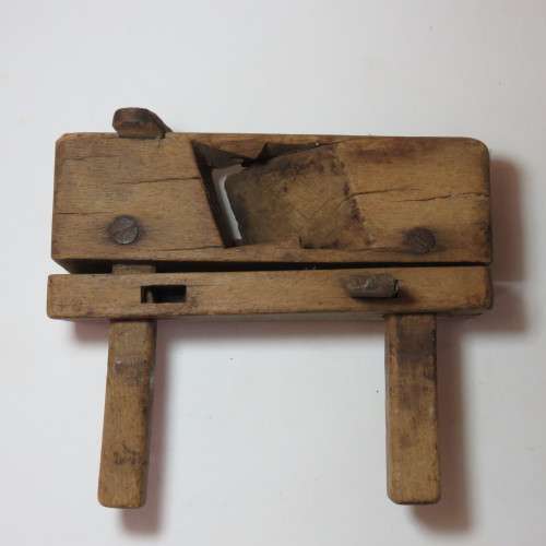 Vintage wooden wood plane - No blade