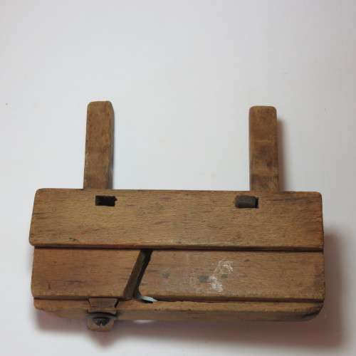 Vintage wooden wood plane - No blade