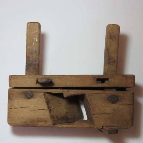 Vintage wooden wood plane - No blade
