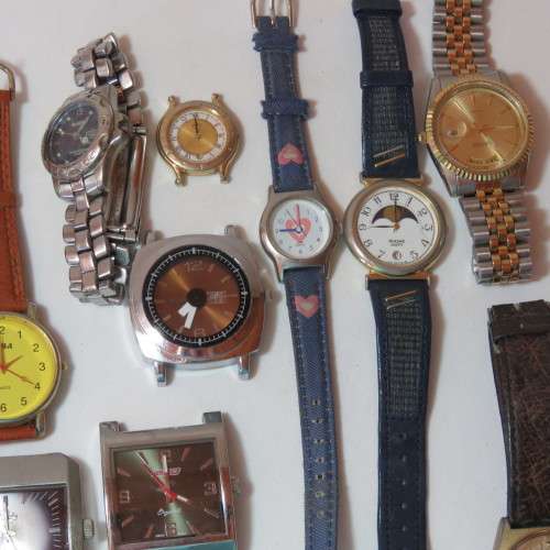 Lot of 10 Quartz watches for spares