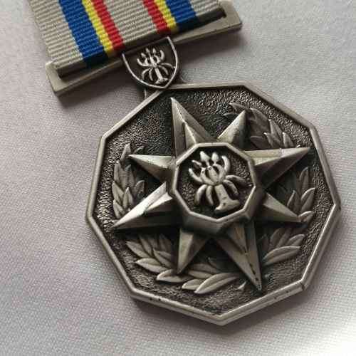 Set of 3 Police service medals issued to Warrant Officer DeVlin Williams