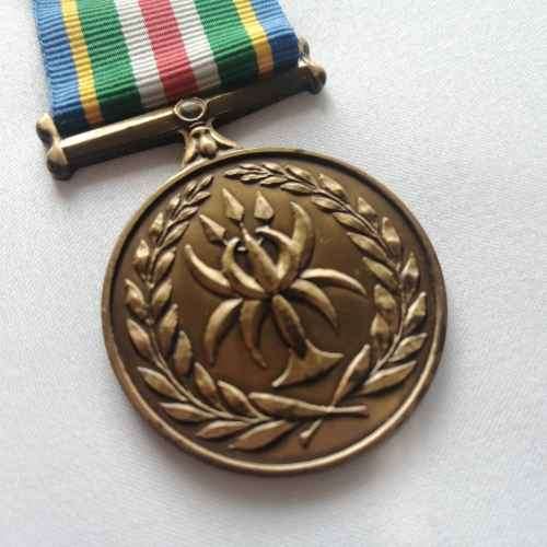 Set of 3 Police service medals issued to Warrant Officer DeVlin Williams
