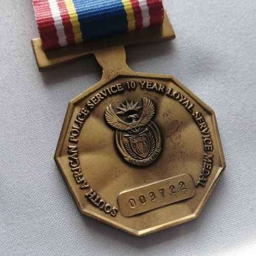 Set of 3 Police service medals issued to Warrant Officer DeVlin Williams