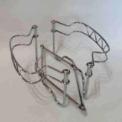 Vintage Tokado chrome plated pot stand