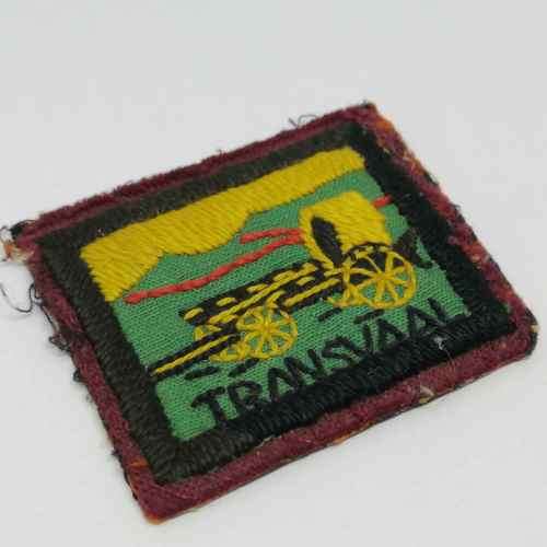 Pair of South African boy scouts Transvaal badges