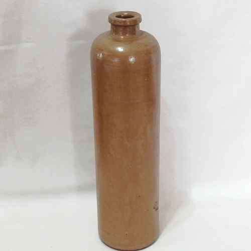 Antique 0,7 Liter clay Schnapps bottle