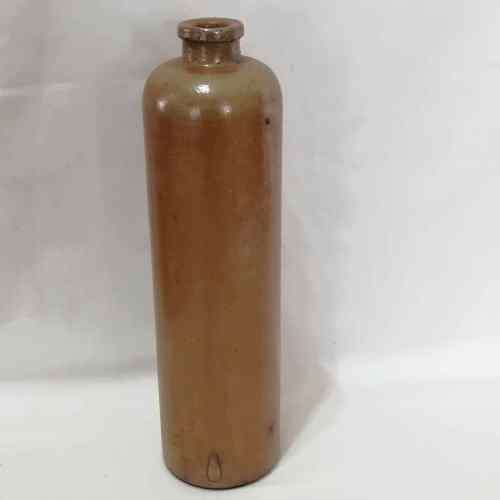 Antique 0,7 Liter clay Schnapps bottle