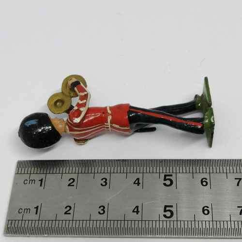 Lot of 3 Vintage British Army band lead soldiers - Britains Ltd