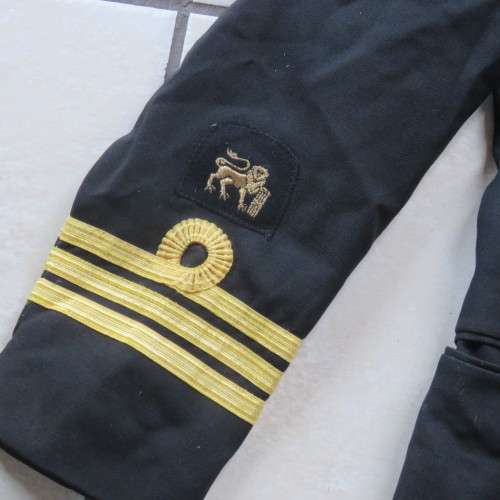 SA Navy Commander uniform blazer and trousers - Sizes in description below