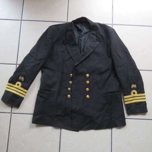 SA Navy Commander uniform blazer and trousers - Sizes in description below
