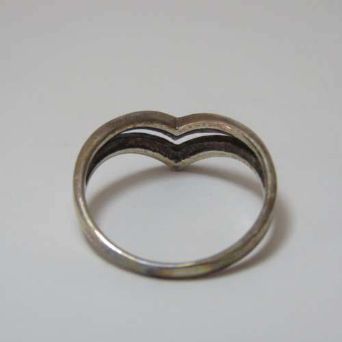 Sterling silver ring size 9/Q 1/2 - 2,8 g