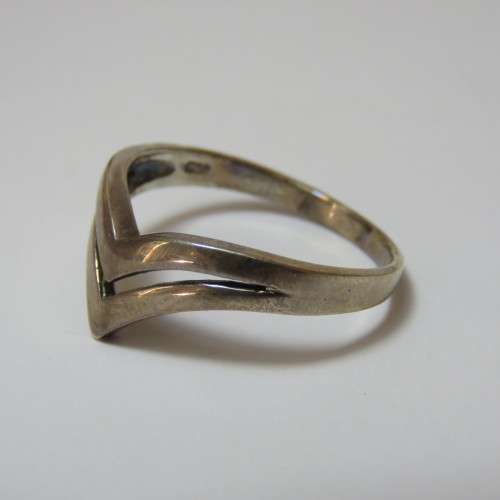 Sterling silver ring size 9/Q 1/2 - 2,8 g