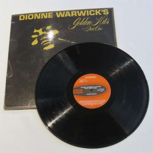 Vintage Vinyl Music Record LP 33 rpm Dionne Warwick Golden Hits Part one - 1969