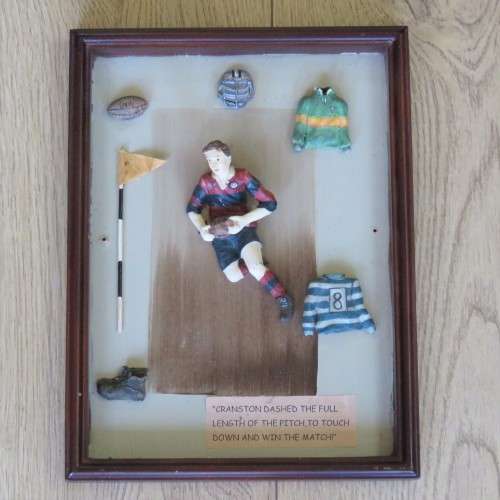 Rugby Wall Decoration for Pub - Vintage