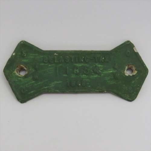 1948 Orange Free State 4W tax tag - #11954