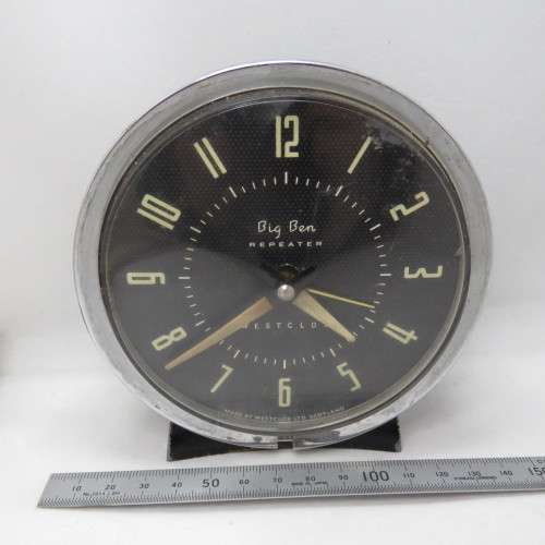 Vintage Big Ben westclox alarm clock - Runs and stops - Needs service