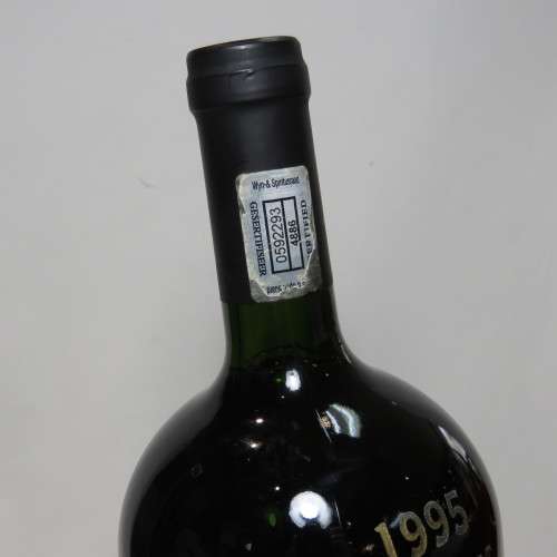 1995/2007 South Africa Rugby world cup champions Limited Edition wine bottle - #62 of 400