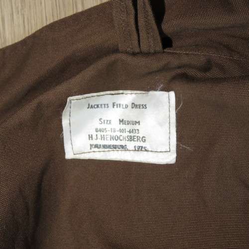 SADF Nutria jacket - Size medium - More Sizes below