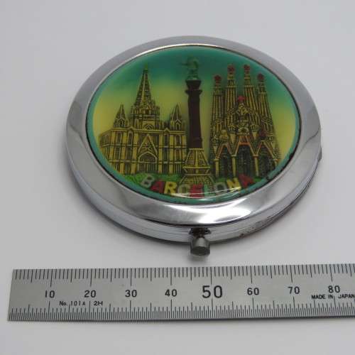 Barcelona pocket compact mirror