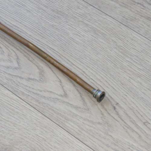 Vintage brass and copper long trumpet - Length 101 cm