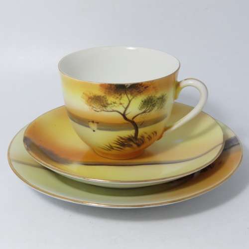 Vintage Noritake tea set - trio
