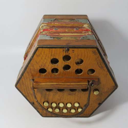 Vintage Boere Concertina - well used but intact