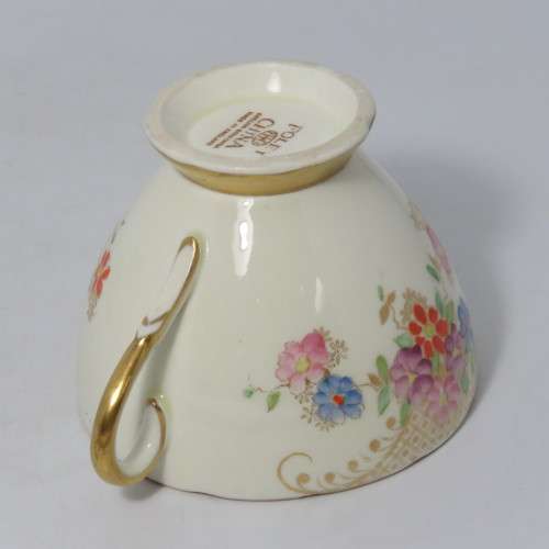 Vintage Foley China porcelain tea set trio