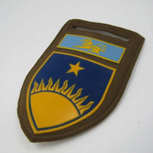 SADF Volkstrust commando Tupperware flash with Eastern Transvaal command bar