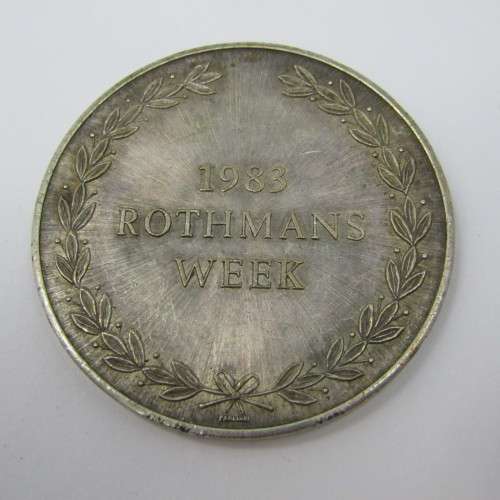 1983 Rothmans week Buccaneer class sailing medallion