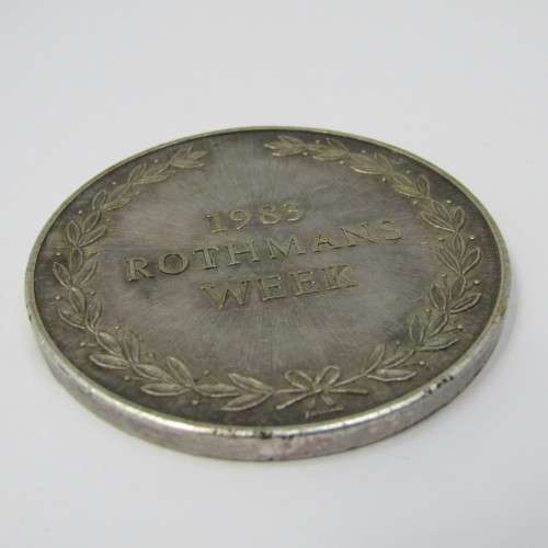 1983 Rothmans week Buccaneer class sailing medallion