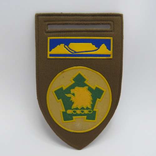 SADF Lion`s head commando tupperware flash