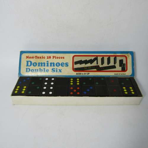 Vintage Set of Double six dominoes