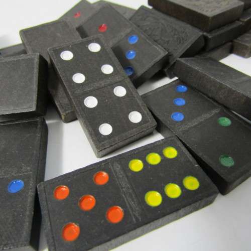 Vintage Set of Double six dominoes