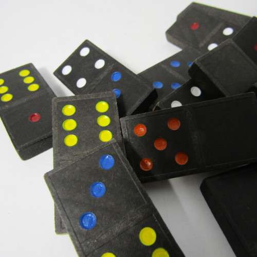 Vintage Set of Double six dominoes