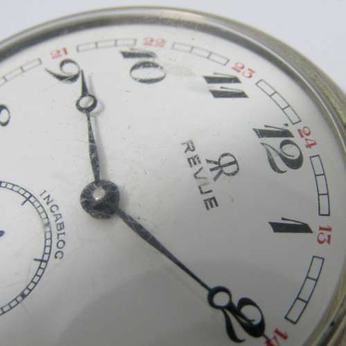 Vintage Revue pocket watch - working
