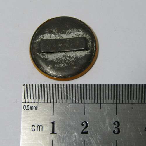 1956 Springbok Rugby tour Tommy Gentles tinnie badge