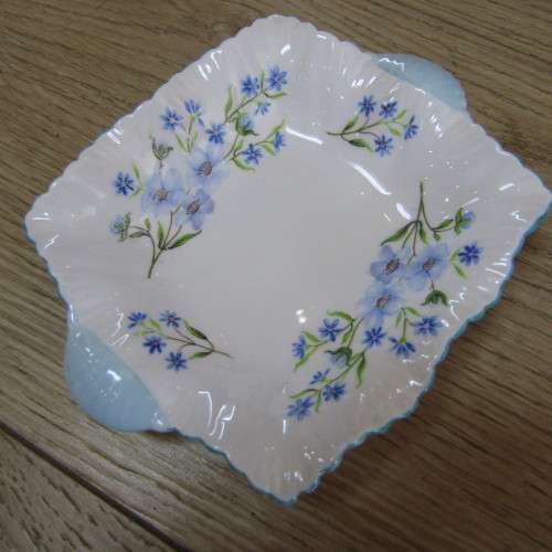 Vintage Shelley Blue Rock 24 Piece tea set
