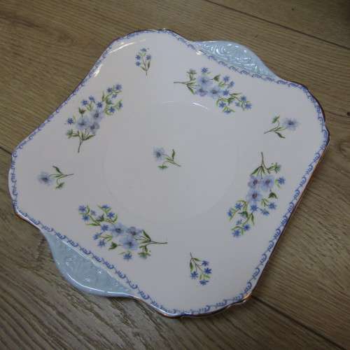 Vintage Shelley Blue Rock 24 Piece tea set