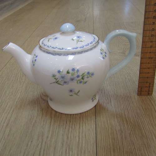Vintage Shelley Blue Rock 24 Piece tea set