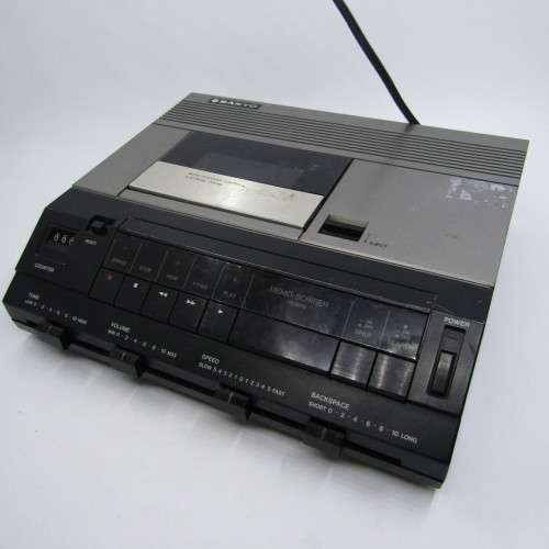 Sanyo TRC9010 memo-scriber Transcriber unit - working