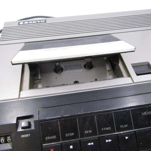 Sanyo TRC9010 memo-scriber Transcriber unit - working